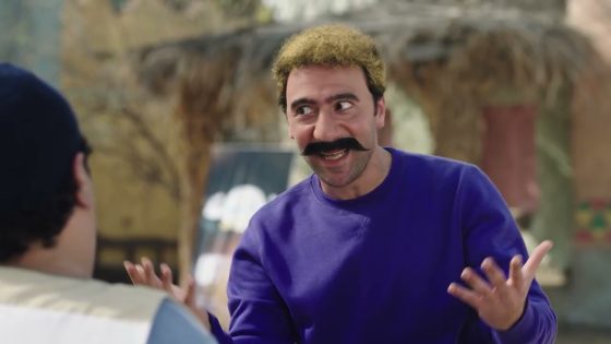 أذهب إلي الديم🤣🤦🏻‍♀️..شوفوا أجمد جيم في المزاريطة😎 #الكبير_أوي_ج7