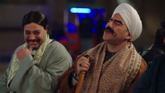 ‏امسك نفسك🤣🙊..لما تروح عزا مع صاحبك وتنسوا نفسكم😂🔥 #الكبير_أوي_ج7