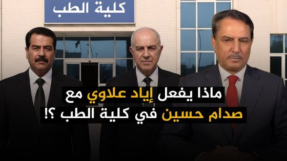 ماذا يفعل إياد علاوي مع صدام حسين في كلية الطب ؟! ,, تلك الأيام مع د. حميد عبدالله