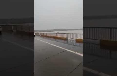 ارتفاع منسوب مياه دجلة بعد الأمطار #العراق #دجلة