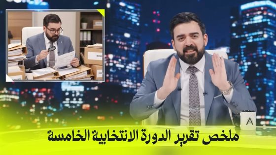 ملخص تقرير الدورة الانتخابية الخامسة | البشيرشو اكس ومربع – زبدة الزبدة