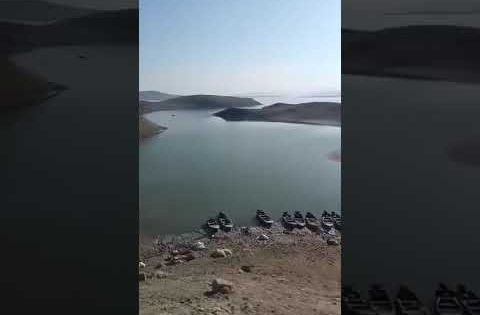 انخفاض مياه سد الموصل #العراق