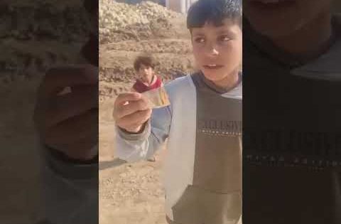 طفل عراقي يتبرع بماله للتبرعات #العراق