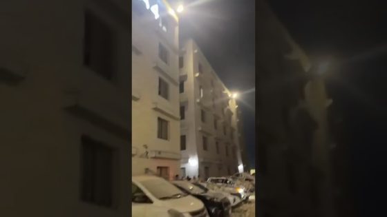 إنهيار مول مجمع الزهور السكني